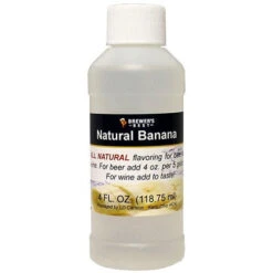 Natural Banana Flavor Extract - 4 Oz.