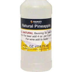 Natural Pineapple Flavor Extract - 4 Oz.