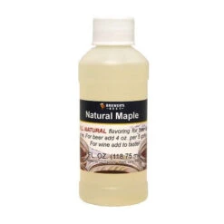 Natural Maple Flavor Extract - 4 Oz.