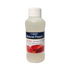 Natural Peach Flavor Extract - 4 Oz.