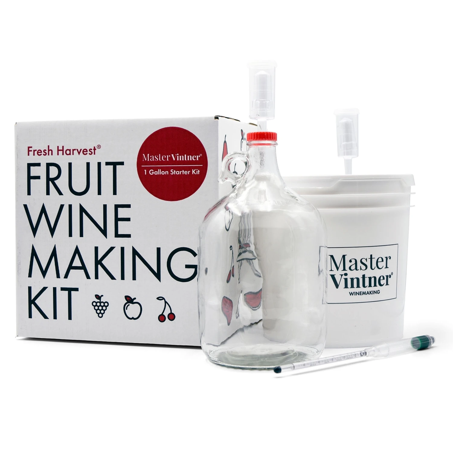Master Vintner® Fresh Harvest® 1 Gallon Fruit Wine Making Kit 2 Master Vintner® Fresh Harvest® 1 Gallon Fruit Wine Making Kit - Image 2