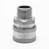Female Stainless Quick Disconnect X Male 1/2" NPT