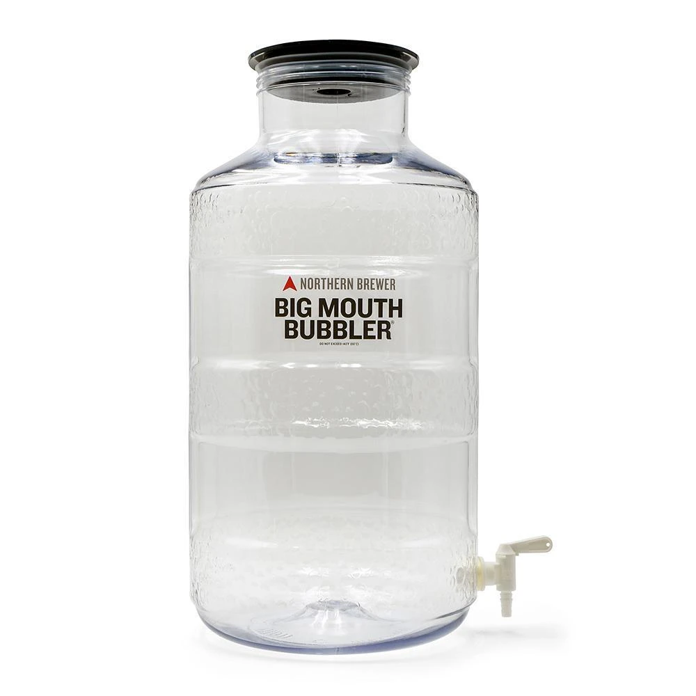 Siphonless Big Mouth Bubbler® - Ported 6.5 Gallon Plastic Fermentor 1 Siphonless Big Mouth Bubbler® - Ported 6.5 Gallon Plastic Fermentor