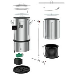 Grainfather G70 Version 2 All-in-One All-Grain Brewing System -Northern Brewer Shop 43316 Grainfather G70 Electric All in One All Grain Brewing System 2023 Update exploded