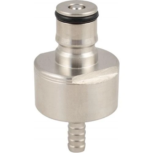 Carbonation Cap And Line Cleaning Ball Lock Cap - Stainless Steel 1 Carbonation Cap And Line Cleaning Ball Lock Cap - Stainless Steel