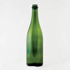 750 Ml Green Champagne Bottles, 12 Per Case