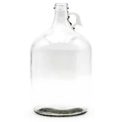 1 Gallon Clear Glass Jug