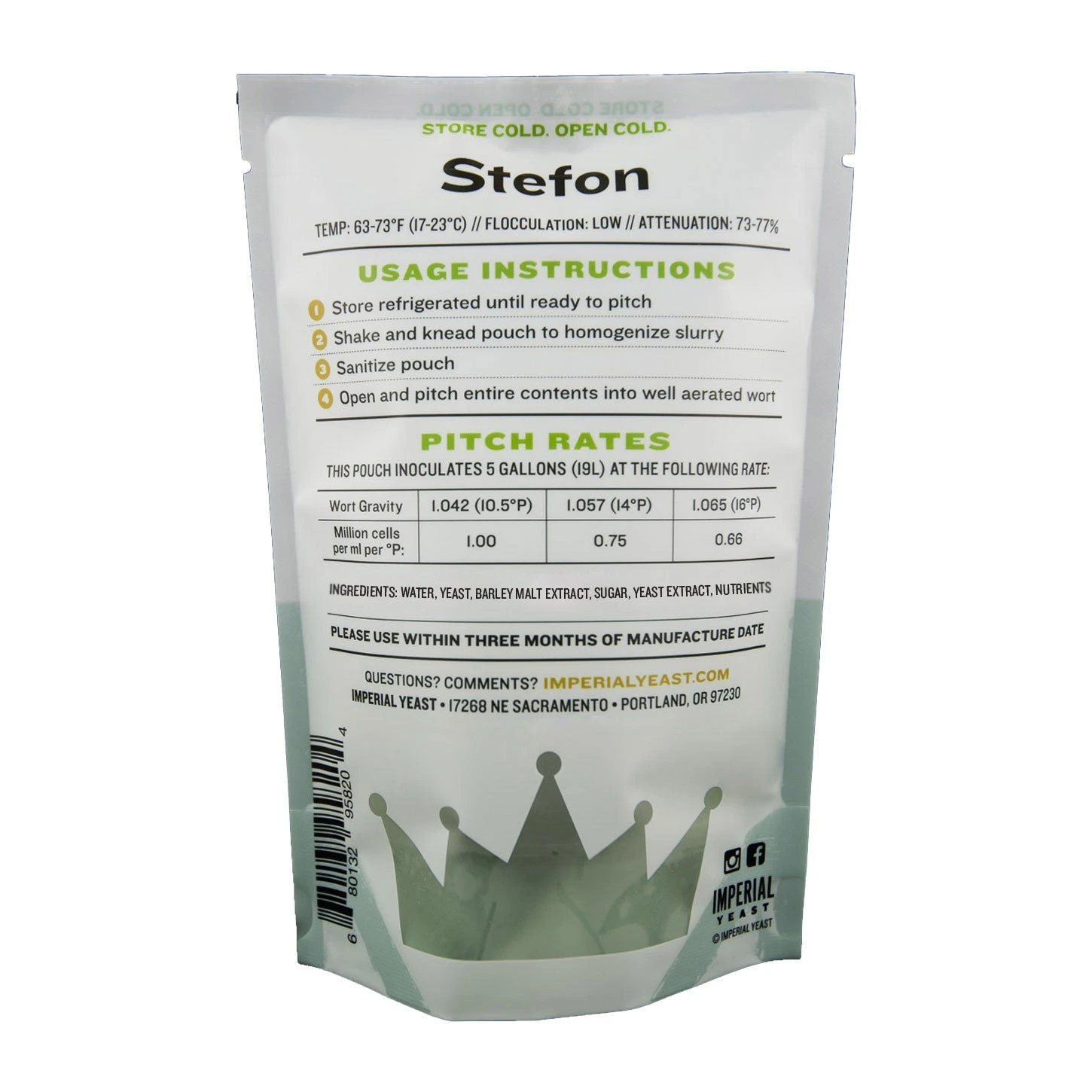 Imperial Yeast G01 Stefon 2 Imperial Yeast G01 Stefon - Image 2