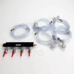 Cold Crash Keezer Gas Line Kit -Northern Brewer Shop K136 Cold Crash Gas Line Kit 4Way