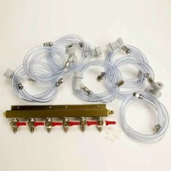 Cold Crash Keezer Gas Line Kit -Northern Brewer Shop K137 Cold Crash Gas Line Kit 6Way