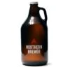 Northern Brewer Beer Growler W/Cap - 1/2 Gallon Amber Glass -Northern Brewer Shop M102 Northern Brewer 64oz Growler