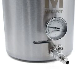 10 Gallon MegaPot Brew Kettle -Northern Brewer Shop MegaPot Brew Kettle temp ball valve 668d3966 914f 4d6f b0b2 ac977c802cb7