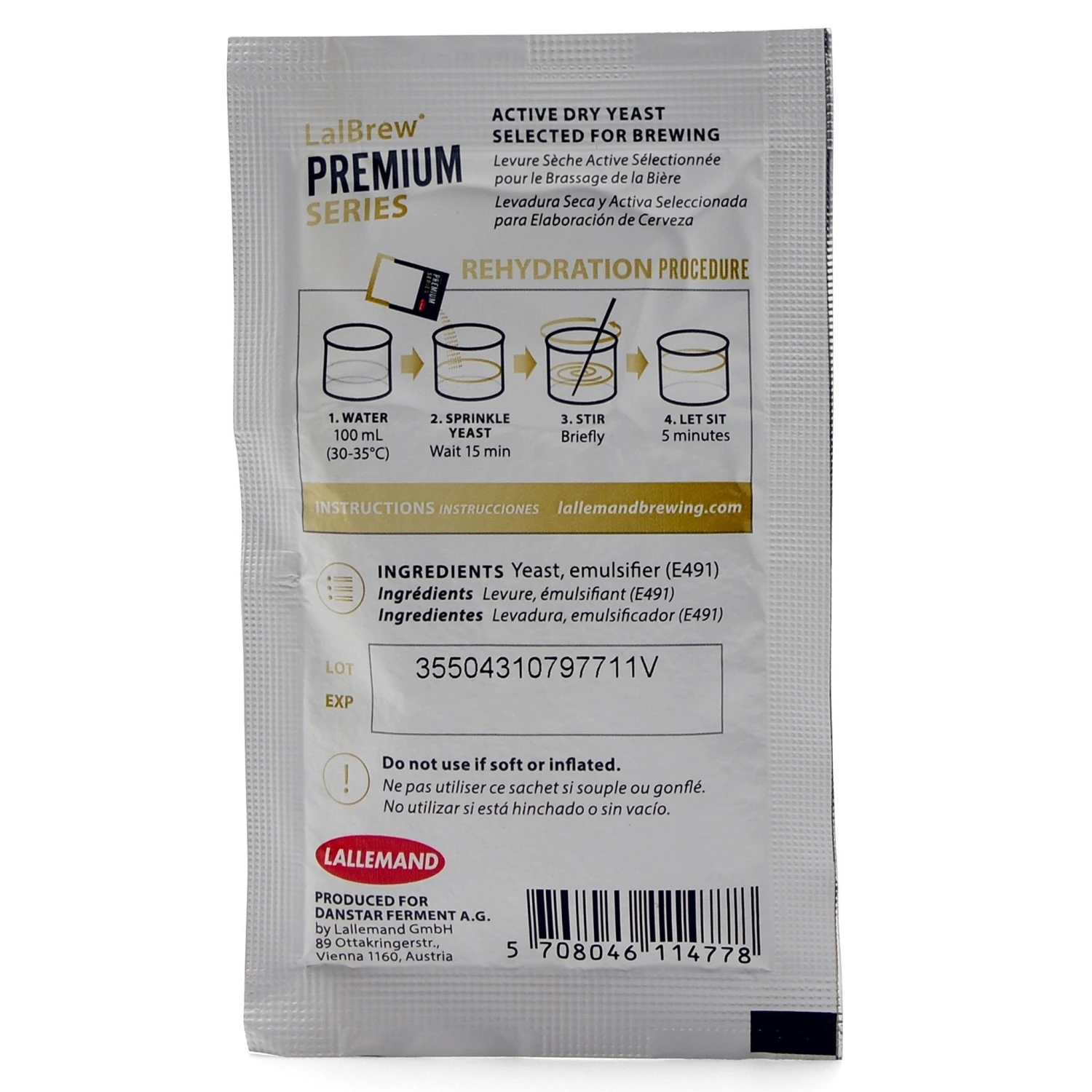 LalBrew® Belle Saison Dry Yeast 2 LalBrew® Belle Saison Dry Yeast - Image 2
