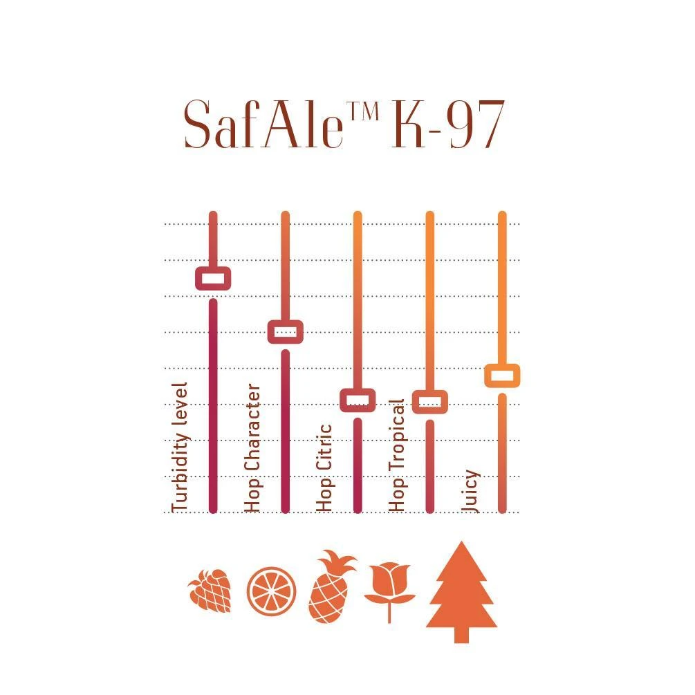 SafAle K-97 German Ale Dry Yeast - Fermentis 2 SafAle K-97 German Ale Dry Yeast - Fermentis - Image 2
