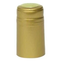 Gold PVC Shrink Capsules - 62 Ct.