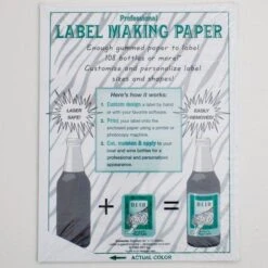 White Label Making Paper