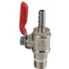 Shutoff Valve W/ Check - 1/4" Barb -Northern Brewer Shop image 1934